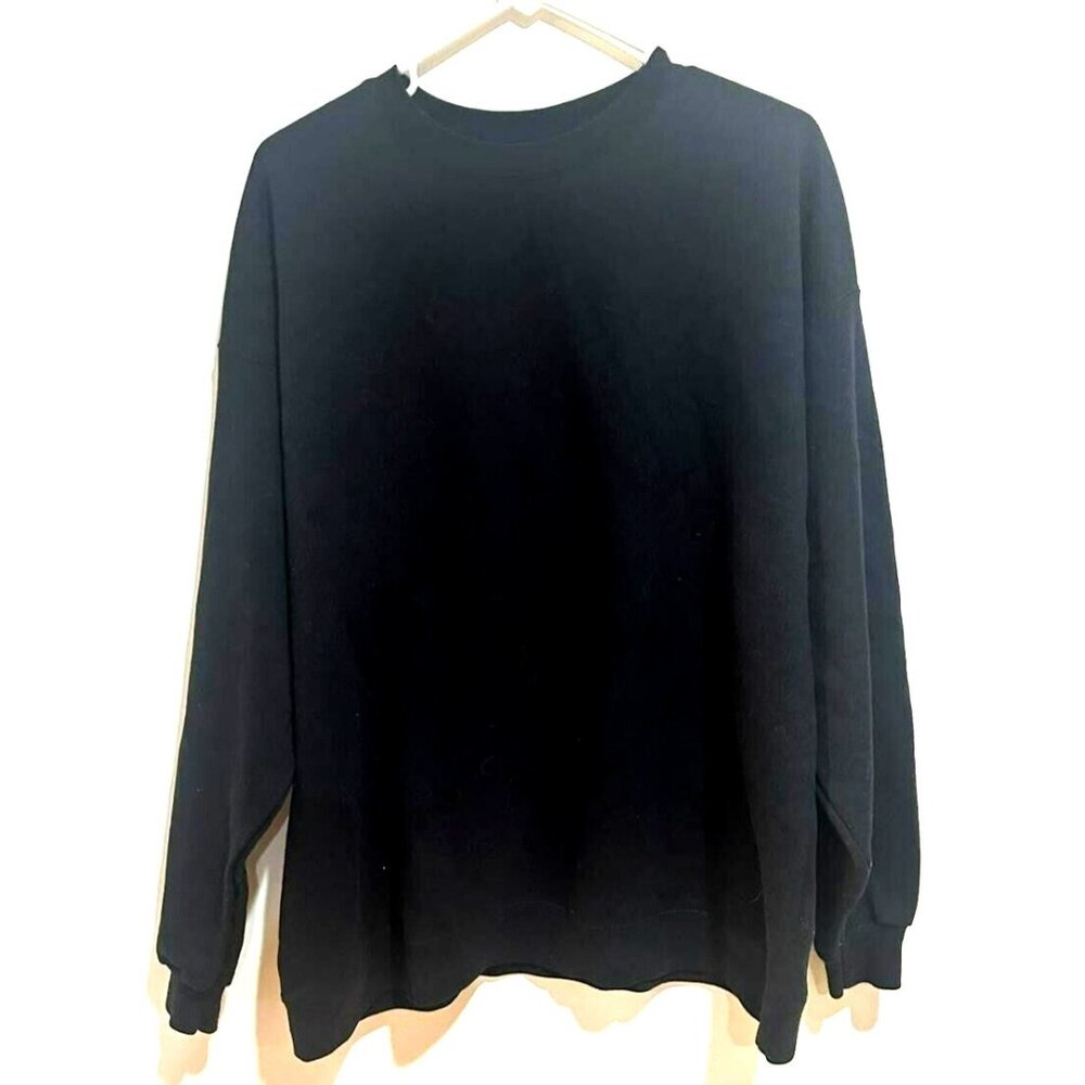 No Boundaries Women’s Oversized Sweatshirt Black